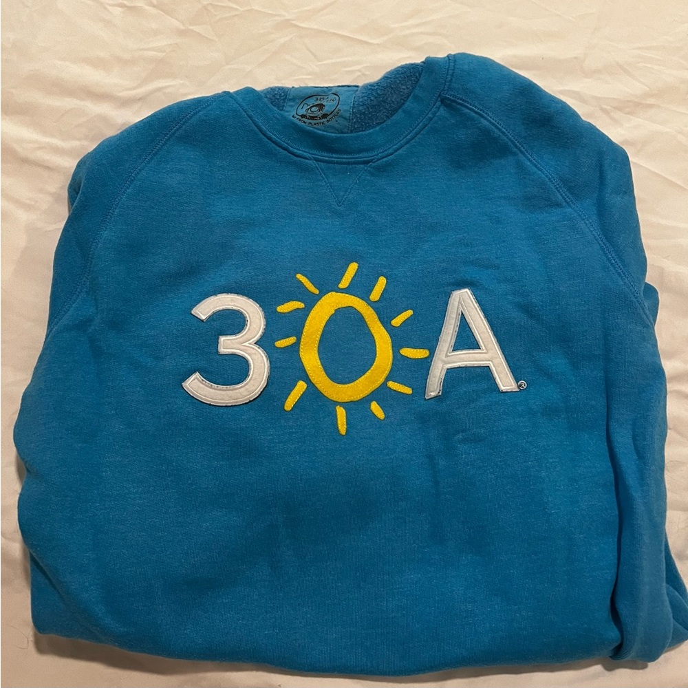 30A beach shop sweatshirt, size L, blue